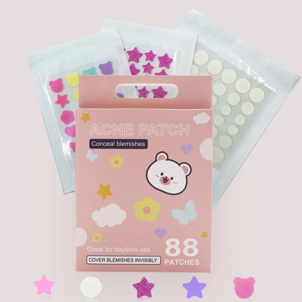 88-Pc Hydrocolloid Pimple Patches – Invisible Overnight Hydrocolloid Pimple Patch Oasis Select