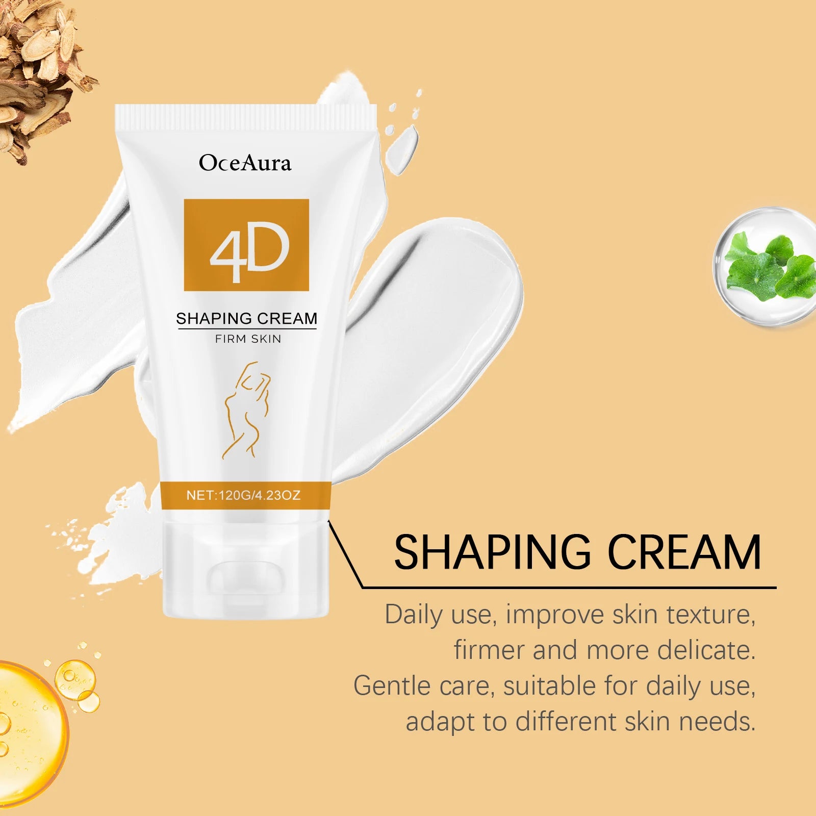 Body Shaping Cream Fat Burning Tightening Reduce Cellulite Firming skin Lifting Moisturizing Strengthen Body Muscle Lotion Oasis Select