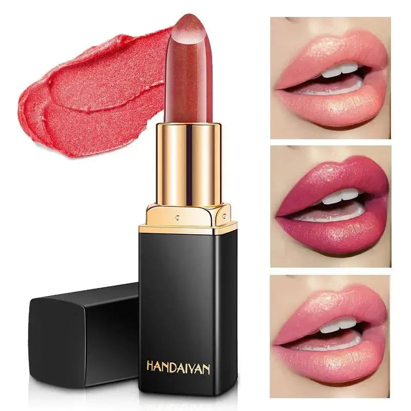 Handaiyan Metallic Color-Changing Lipstick – 9 Shades
