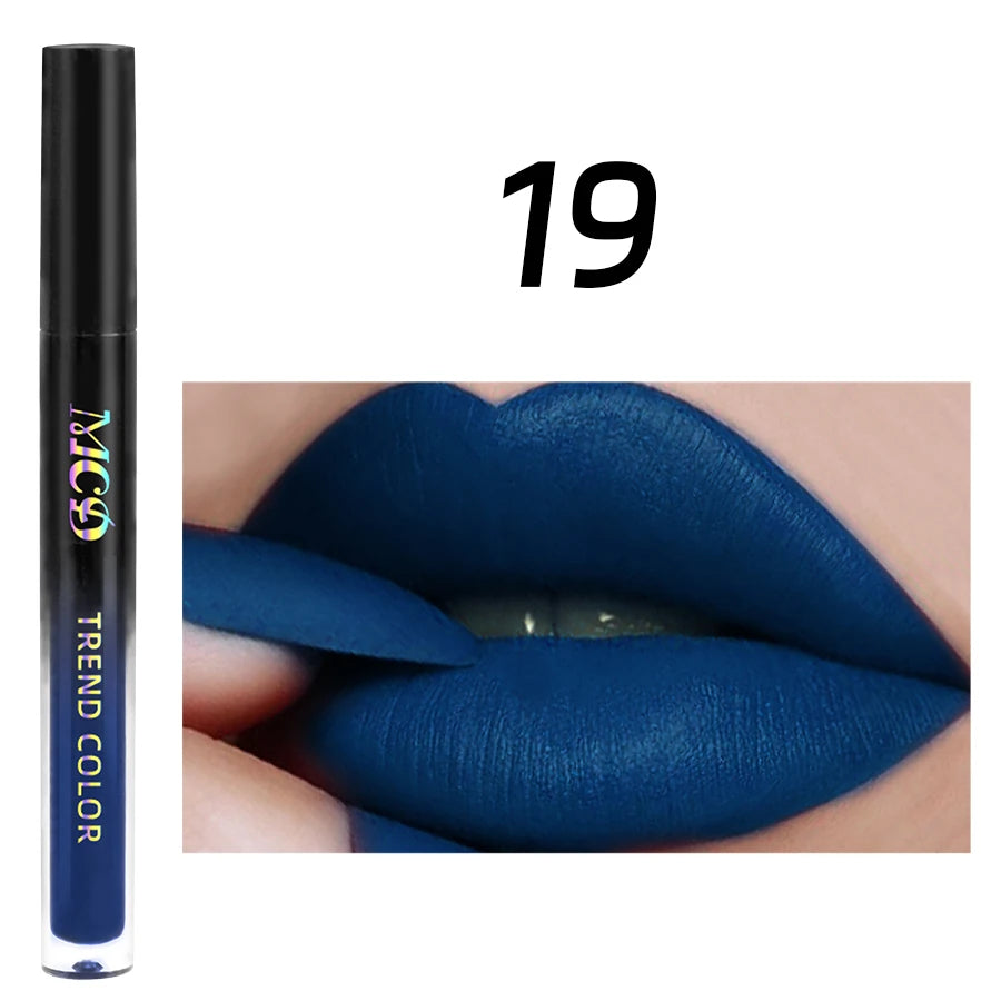 Velvet Matte Liquid Lipstick – Waterproof Lip Gloss & Tint