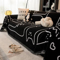 Chenier Sofa Cover Fabric All Season Universal Sofa Towel One Piece Anti Cat Scratch Pad Home Textile Creative and Cute Oasis Select 180x180cm B
