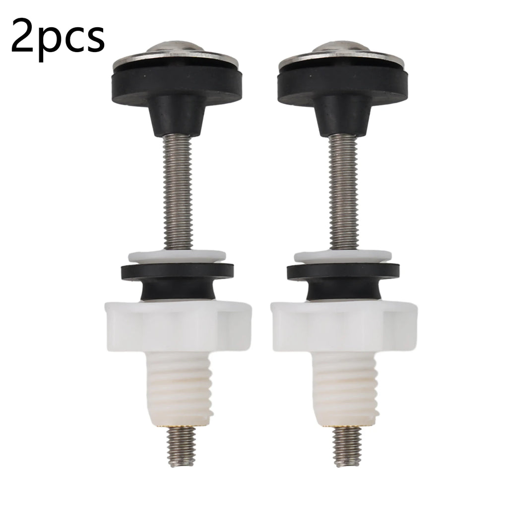 Toilet Cistern To Toilet Pan Fixing Fitting Sealing Kit Close Coupling Bolts WC Seat Fixing Bolts Household Hardware Oasis Select 2pcs