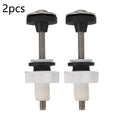Toilet Cistern To Toilet Pan Fixing Fitting Sealing Kit Close Coupling Bolts WC Seat Fixing Bolts Household Hardware Oasis Select 2pcs