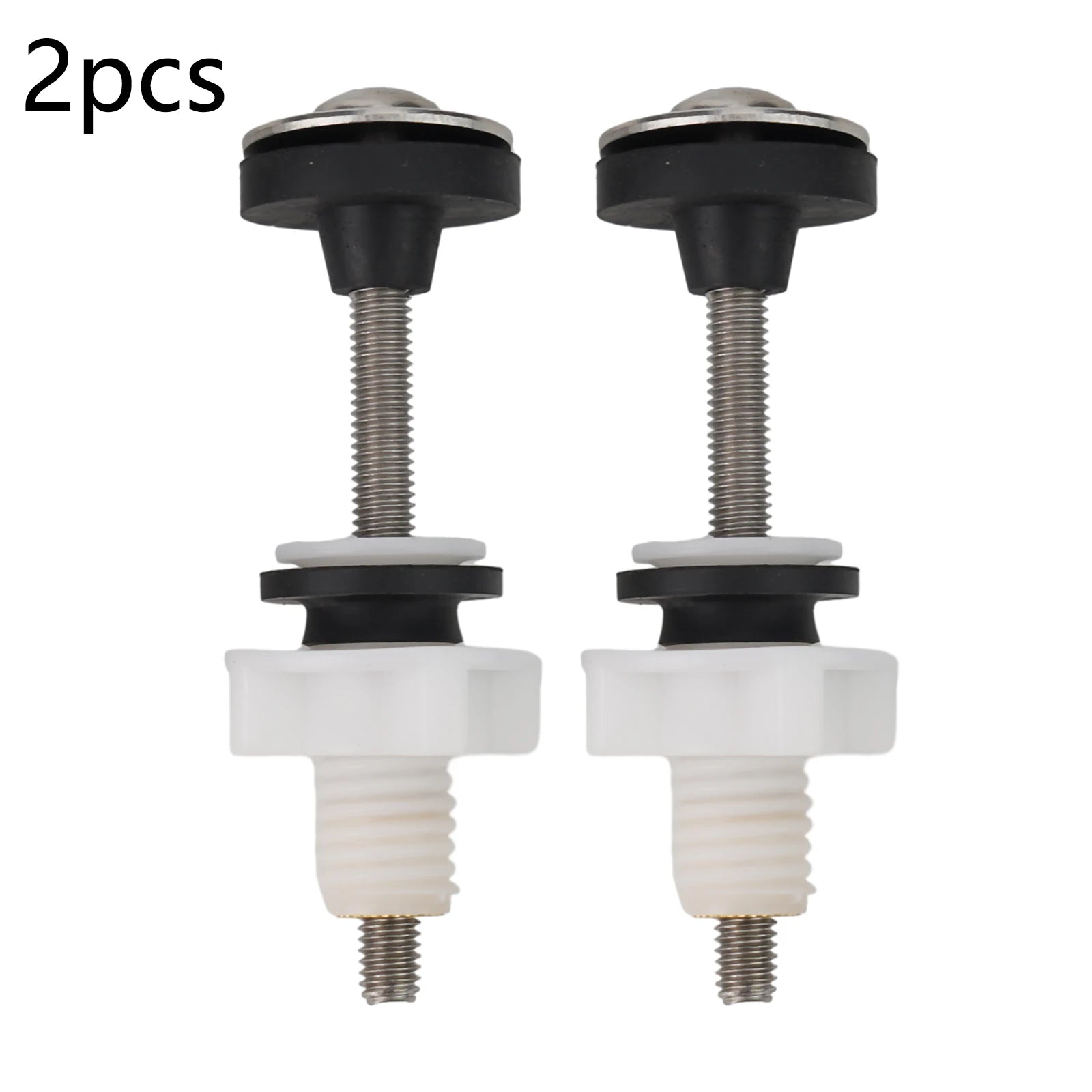 Toilet Cistern To Toilet Pan Fixing Fitting Sealing Kit Close Coupling Bolts WC Seat Fixing Bolts Household Hardware Oasis Select 2pcs