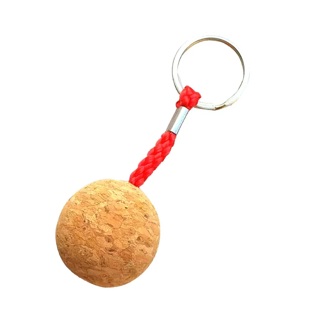 3.5cm Ultralight Kayak Canoe Buoyant Floating Cork Keyring Keychain Marine Sailing Boat Float Replacement Accessories Oasis Select Red 1 Pieces