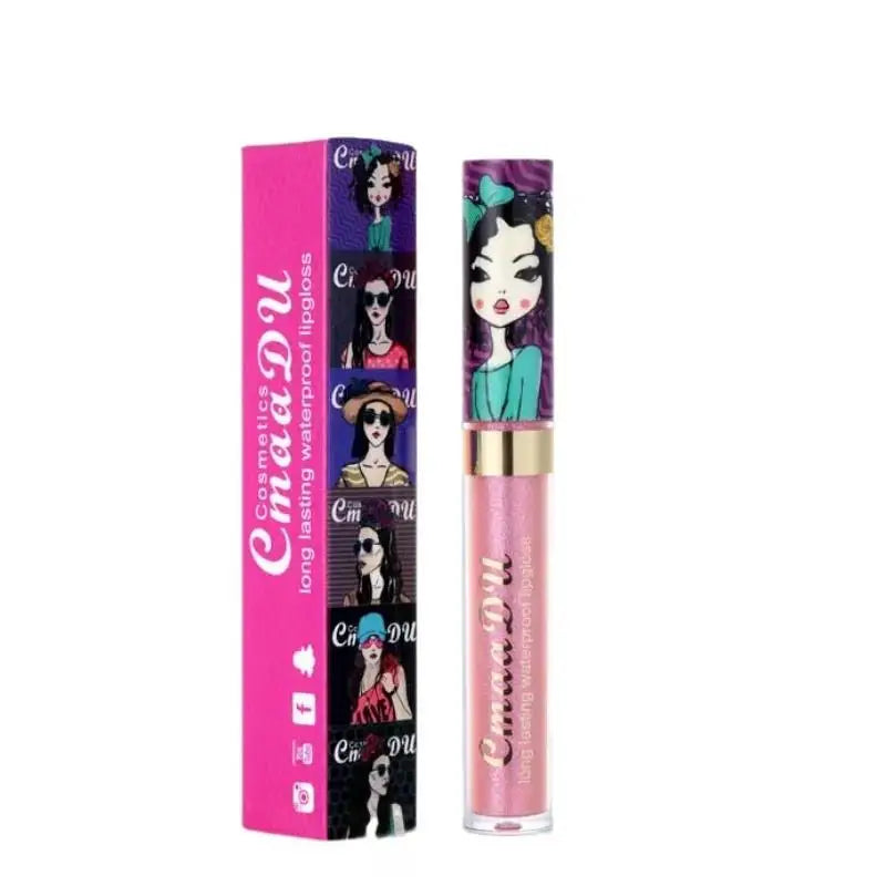 CmaaDu Diamond Shimmer Lip Gloss – Waterproof, 11 Colors