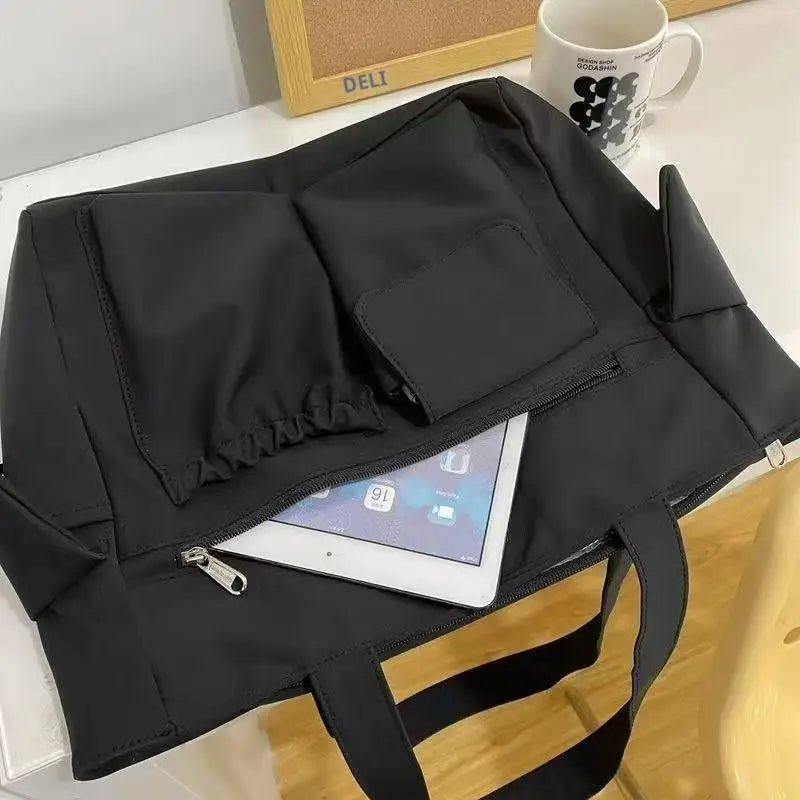 Large Capacity Oxford Tote Bag – Minimalist Shoulder Bag
