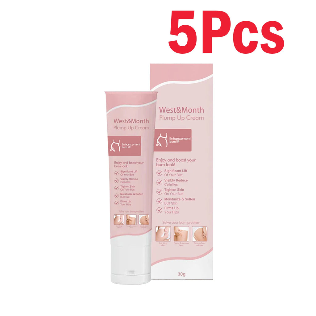 Butt Enhancement Cream – Lifting, Plumping & Firming Hip Cream Body Firming Cream Oasis Select 5 x 30g Boxed