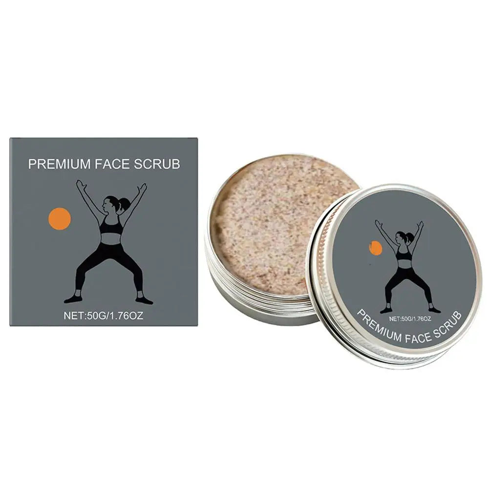 6-in-1 Day & Night Moisturizing Balm + Face Scrub | 50g Moisturizing Face Balm Oasis Select Face Scrub