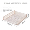 Bedroom Storage Shelves Wardrobe Closet Layered Partitions Home Drawers Organizer Stackable Storage Box Space Separation Tool Oasis Select large