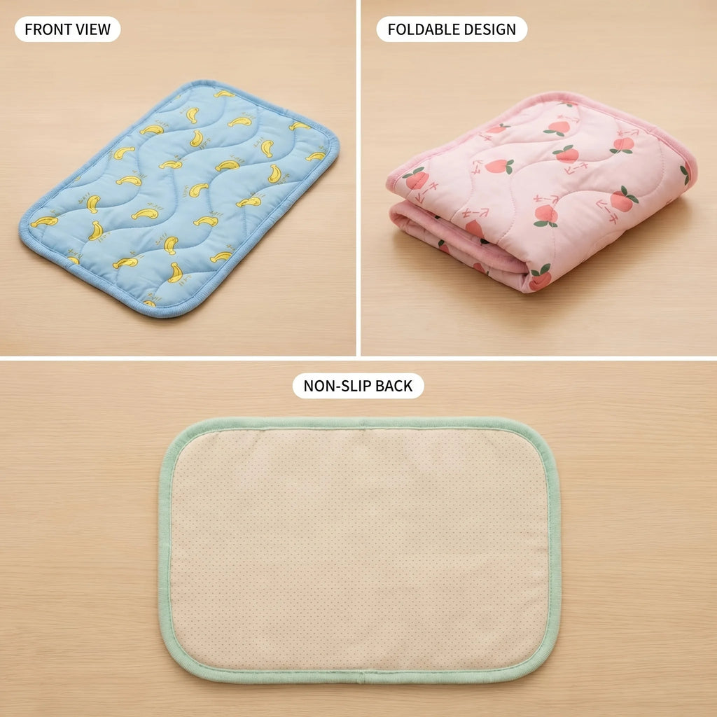Pet Ice Mat Dog Cooling Mat Summer Cat Cooling Pad Summer Cooling Anti-Slip Bite-Resistant Oasis Select