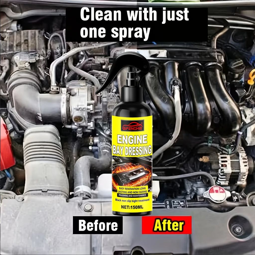 Car Engine Warehouse Cleaner Quick Removes Heavy Oil Stain Degreaser 5.07oz Engine Compartment Wash Sprayer, Engine Cleaner for Oasis Select