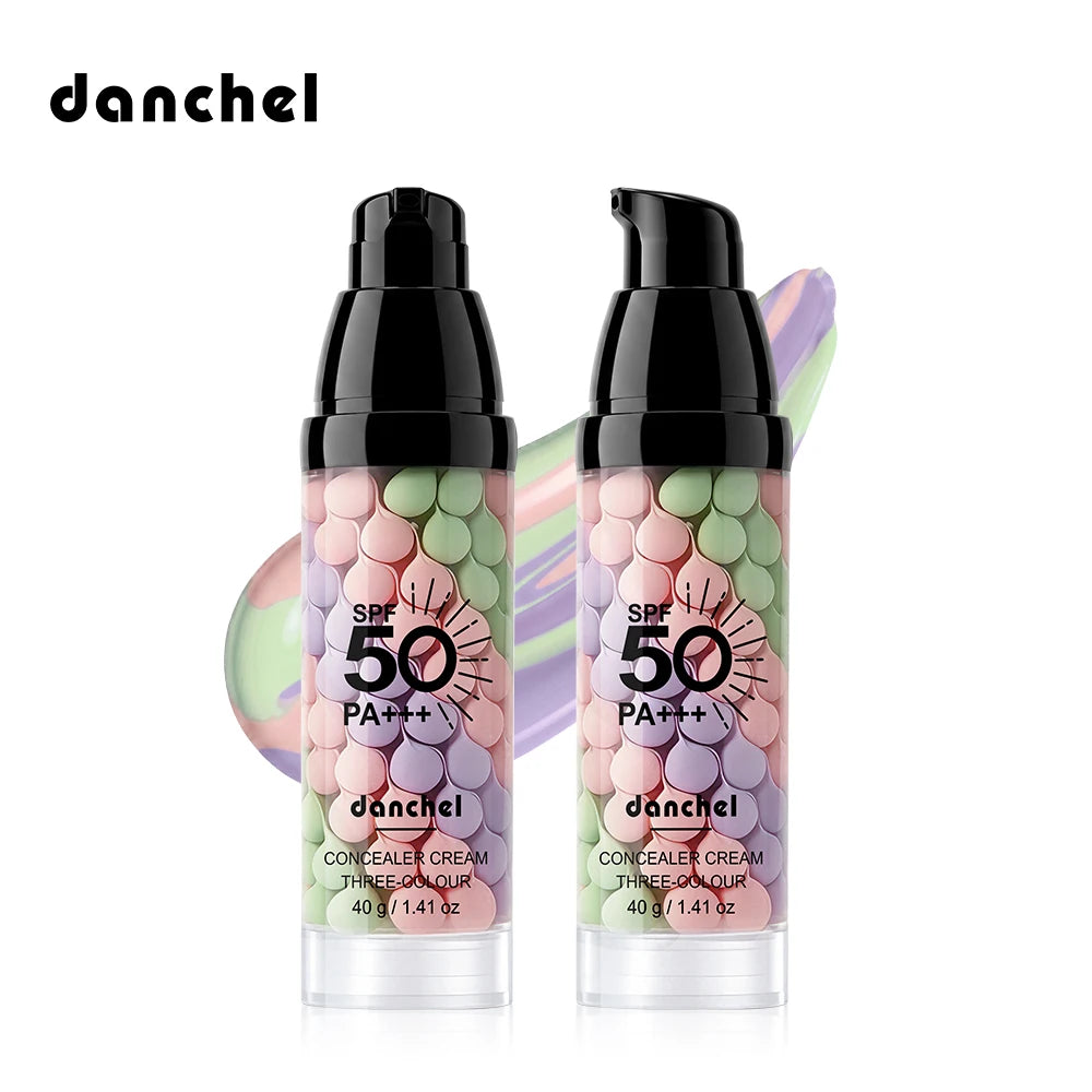 Three-Color Face Primer & Skin Care Isolation Cream Hydrating Moisturizing Smooth Skin Long Lasting Base Lightweight Facial Make Oasis Select 2 pcs