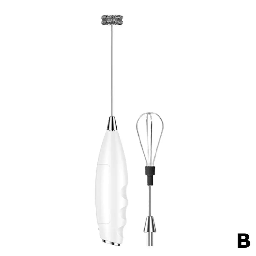 Mi Milk Frother Handheld Foam Maker For Latte Mini Whisk Coffee Hot Chocolate Egg Beater Drink Mixer USB electric mixer Oasis Select White