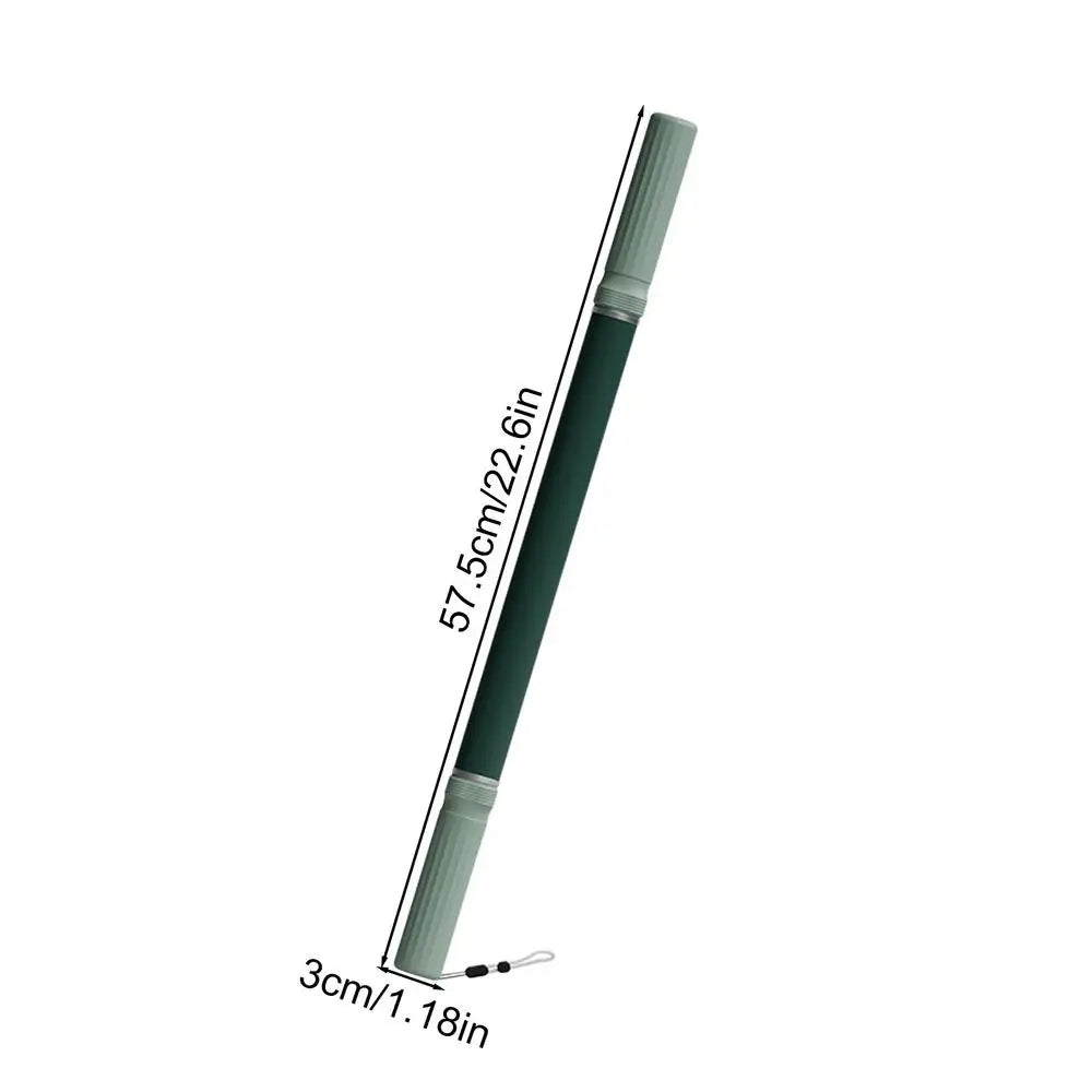 Yoga Stick for Stretching Relaxation Tool Roller Ergonomic Training Device for Body Stretching for Sports Outdoors Home Workout Oasis Select Green