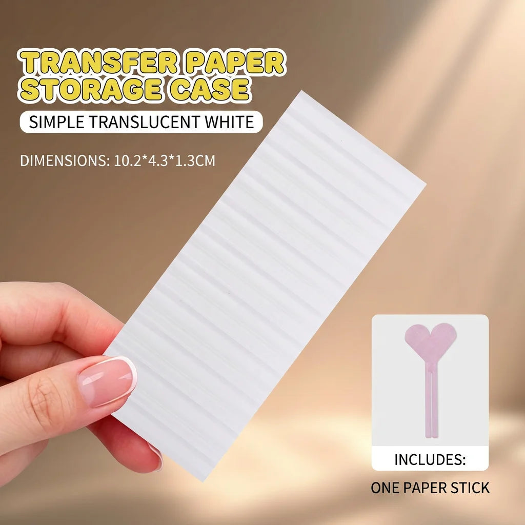 10-Slot Nail Transfer Paper Organizer | 3D Printed Storage Box