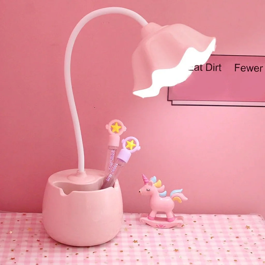 Pen Holder Lamp Multi-Functional Usb Reading Light Eye-Friendly Study Lamp Flexible Led Desk Lamp For Office Stations Bedroom Oasis Select