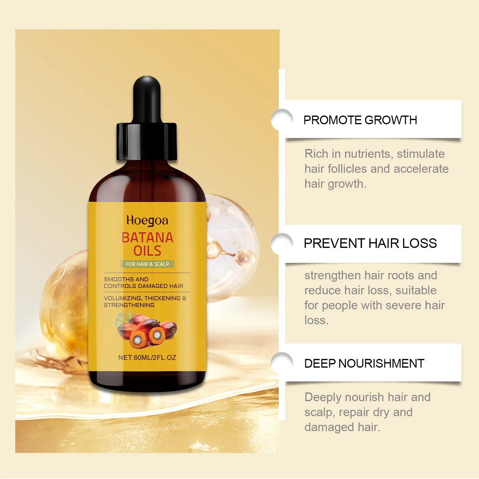 Batana Hair Care Oil – Nourishing, Softening & Volumizing
