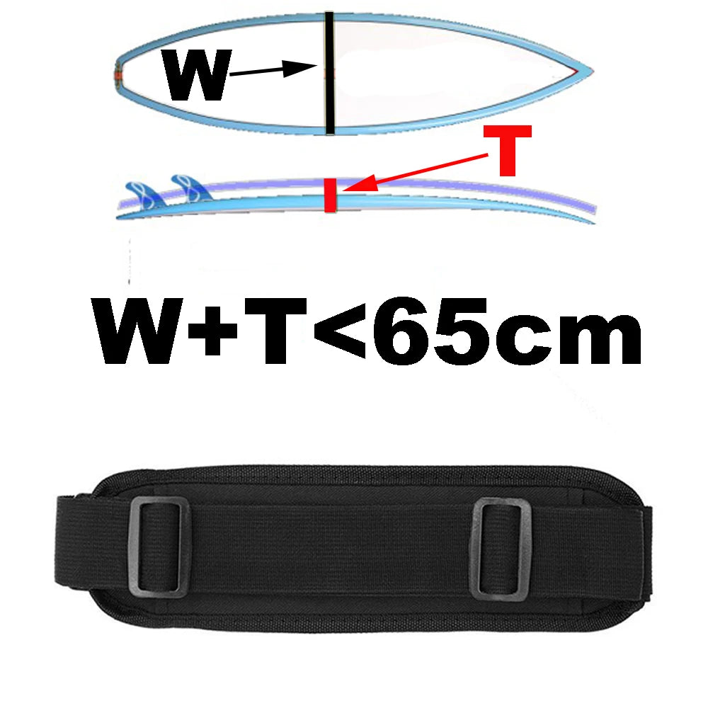 Adjustable Surfboard Shoulder Carry Sling Stand Up Paddleboard Strap Sup board Surf fins paddle wakeboard surfing kayak Unisex Oasis Select below 65
