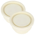 Ladder Bumper, Set of 2pcs White Ladder Rubber Plug for Swimming Pool Ladders Swimming Pool Accessory Oasis Select 2pc