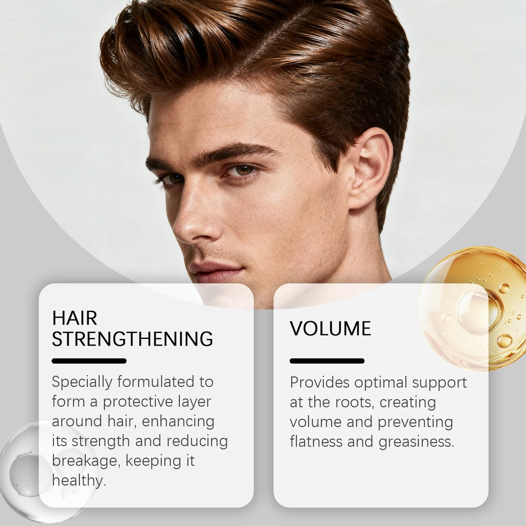 Men's Hair Styling and Setting Hair Spray Volumizing Softening Reduces Dryness Refreshing Adds Fullness Hair Setting Spray Oasis Select