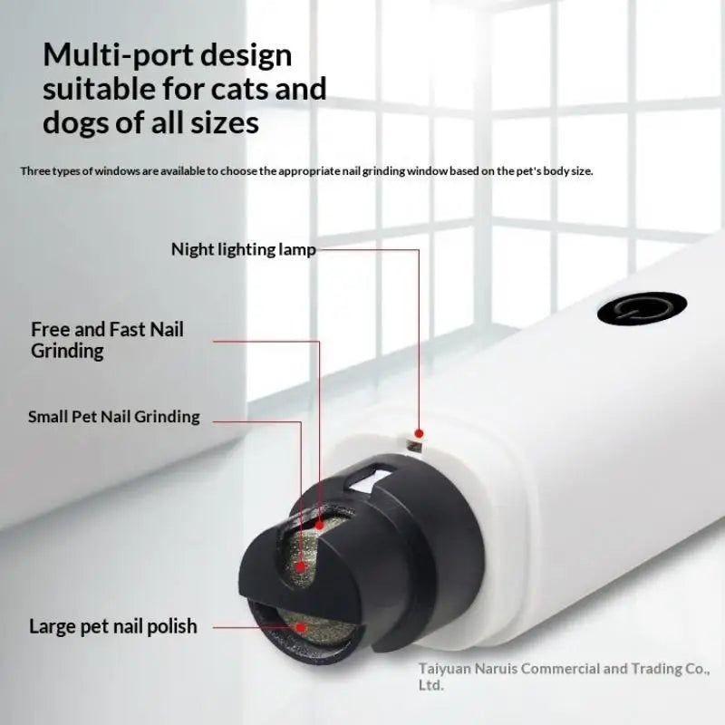 Cordless Pet Grooming Clipper 4 in 1 No-Jam Interchangeable Blades Low Noise Trimmer for Home DIY Dog Cat Grooming Oasis Select