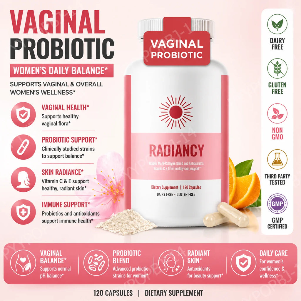 Probiotic Collagen Complex for Women – 120 Capsules