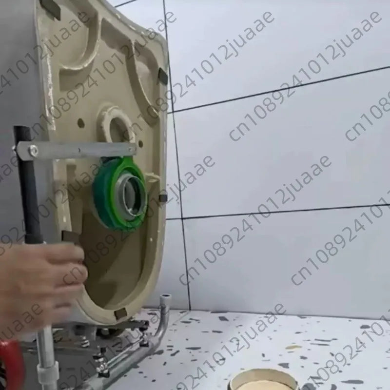 Toilet Auxiliary Installation Artifact, Positioning and Moving, Folding Portable Labor-saving Trolley, Easy Installation Oasis Select