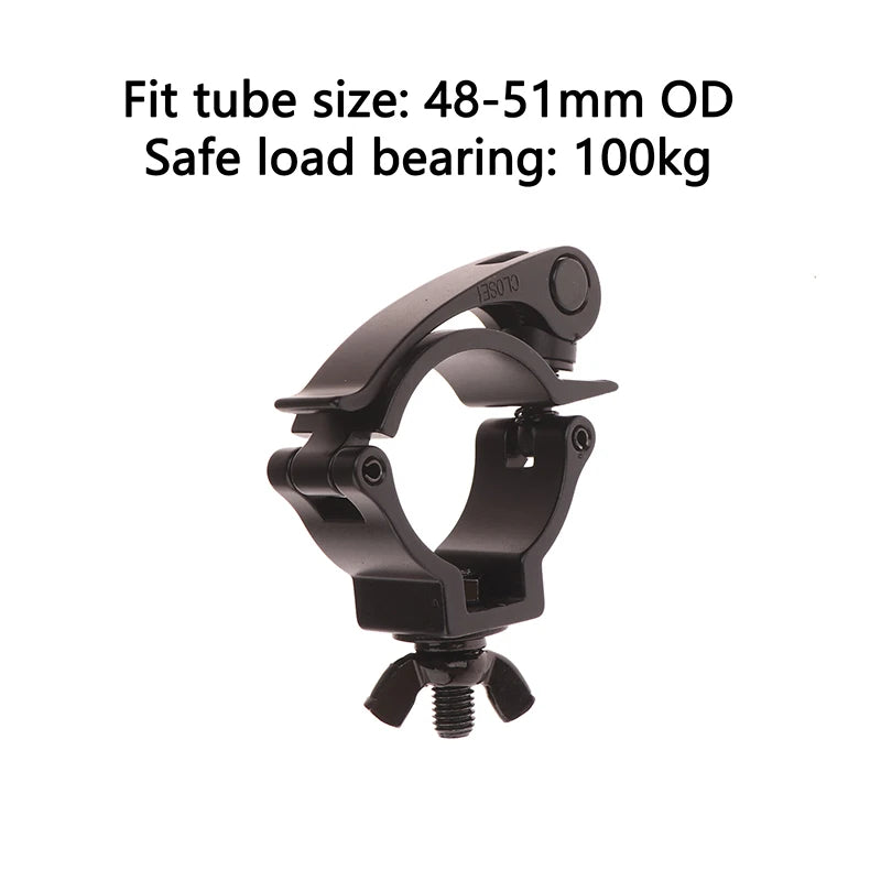 High-Quality Quick Release Clamp; Single Ring Buckle for Aluminum Pipe Oasis Select A5