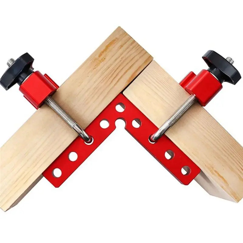 LIKE WISH 3 Pieces Of Woodworking Right-Angle Fixture Right-Angle Fixing Clamp L-Shaped Auxiliary Fixture Oasis Select