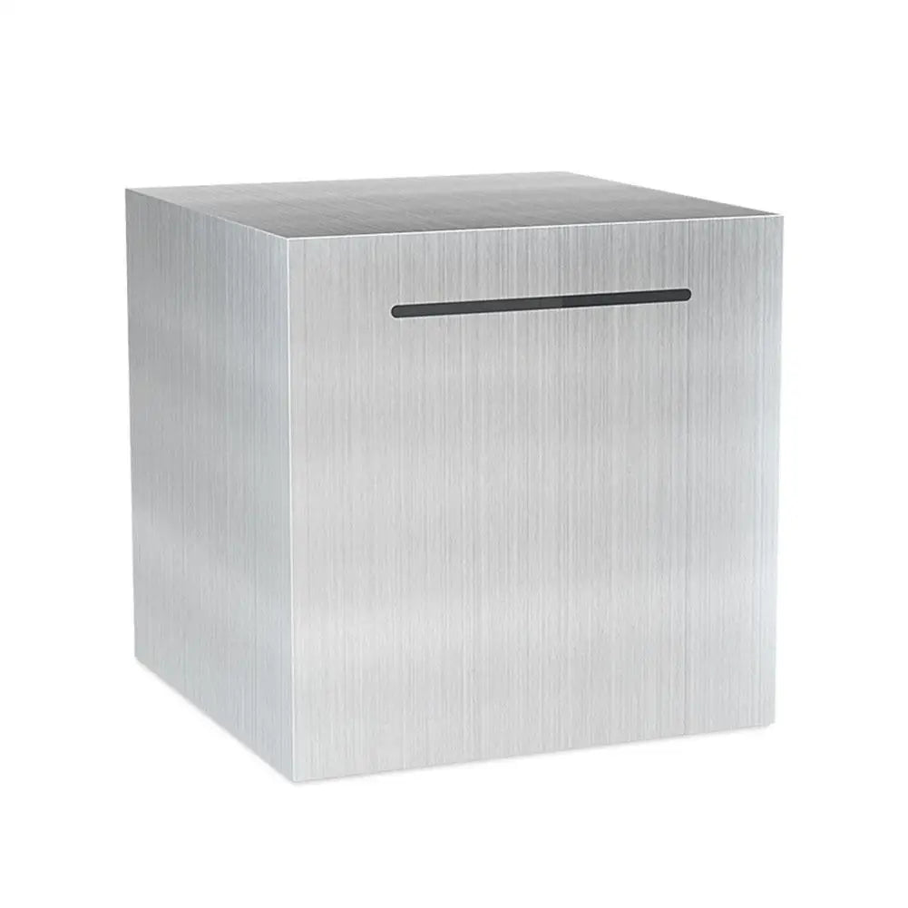 Stainless Steel Piggy Bank – Large Capacity Coin & Money Safe Box Piggy Bank Oasis Select