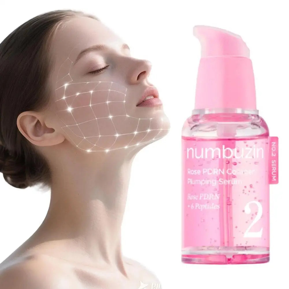 numbuzin Serum Set (No.2/3/4) - Rose PDRN/Blue Bio-Retinol/Ceramide AHA, Plumping Pore-Refining Exfoliating Facial Serums Oasis Select
