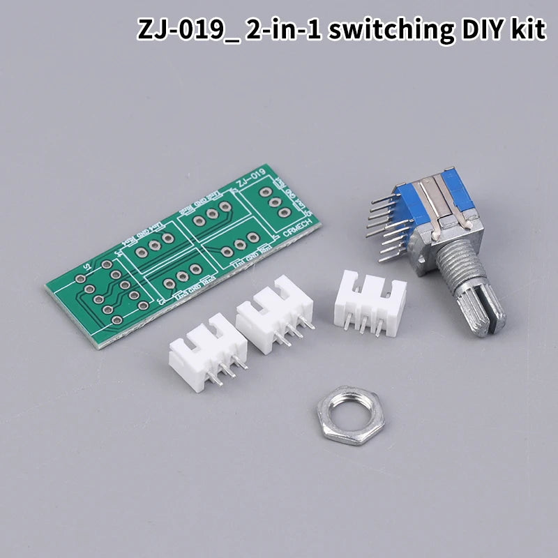 New Audio Signal Switching Board With Two Three And Four Audio Sources Selecting AB And Comparing Two Three Four Input And One Oasis Select 2in1 not finished
