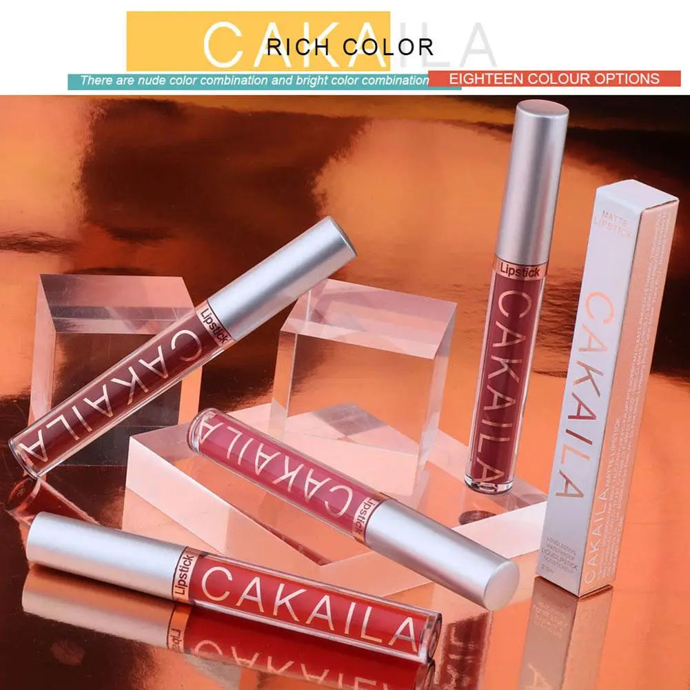 Velvet Matte Liquid Lipstick – 18 Shades, Waterproof & Long-Lasting Matte Liquid Lipstick Oasis Select