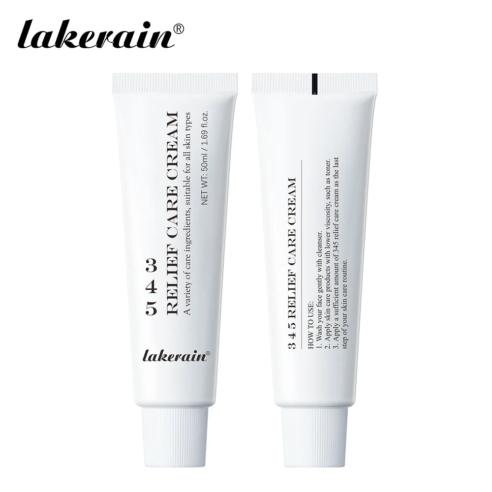 345 Relief Cream solution to skin problems Anti-sugar and antioxidant Address Blemishes Nourish Long lasting Moisturizer Korean Oasis Select 2pcs