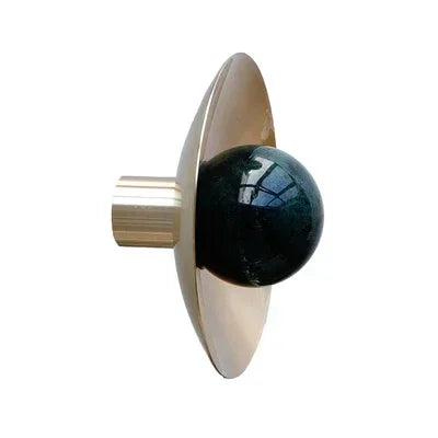 Natural Stone+solid Brass Kitchen Drawer Cabinet Handle Furniture Pink Crystal Knobs Hardware Cupboard Pull Oasis Select C-2334-Shuicao-L