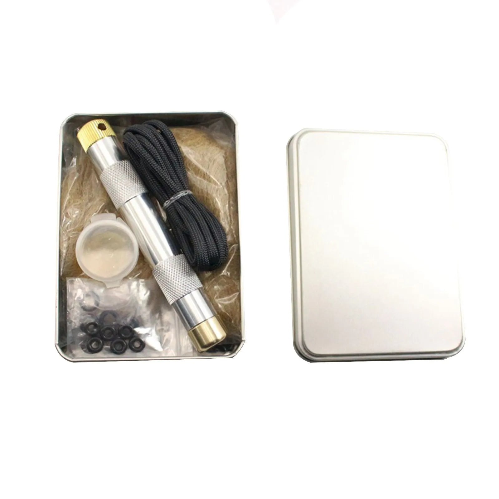 Brass Fire Piston Kit – Portable Survival Fire Starter Tool Fire Starter Tool Oasis Select