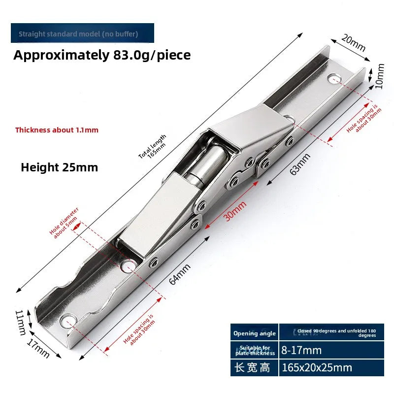 Hardware Fast loading Straight Arm Wardrobe Cupboard Hinge buffer damper Buffer hinge Full Overlay Hinge Automatically Oasis Select 180