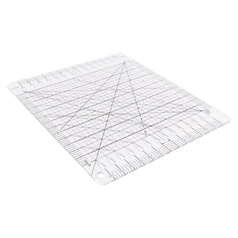 LIKE WISH Sewing Ruler Fabric Cutting Ruler Quilting Supplies Tools Sewing Supplies Fabric Cutter Patchwork Template DIY Oasis Select As Shown 6Inch