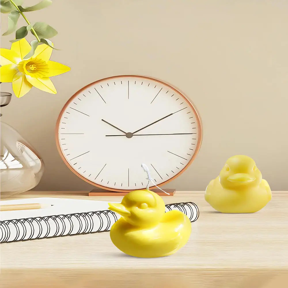 3D Duck Aromatherapy Candle Silicone Mold Handmade Soap DIY Duck Ice Hockey Gypsum Ornament Resin Mould Oasis Select