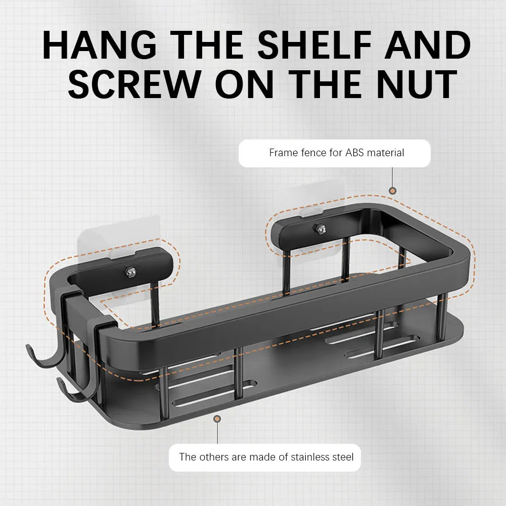 No-Drill Stainless Steel Kitchen Sink Organizer & Drainer Rack