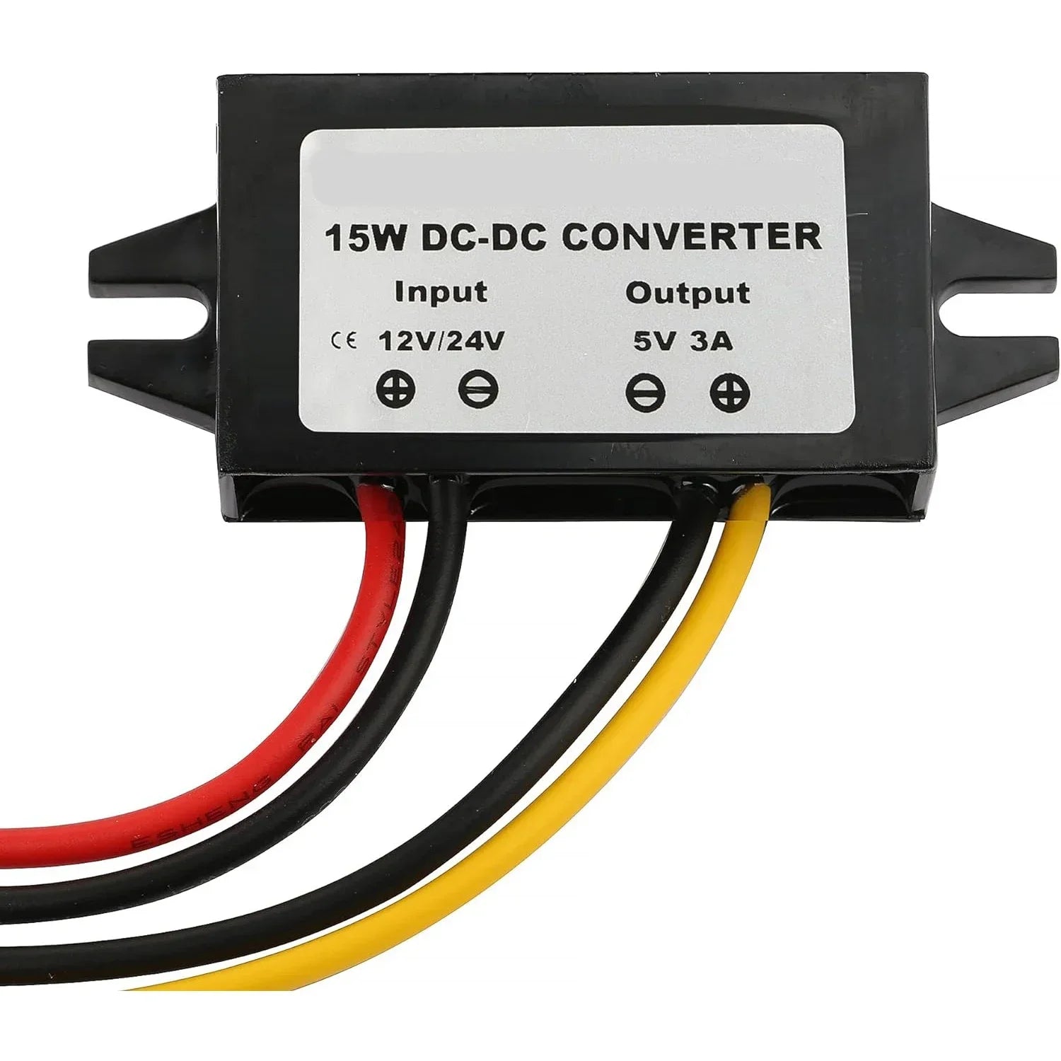 12V/24V to 5V 3A Power Adapter Converter DC-DC Step Down Module USB-A Female/Type C/dual USB/open Wire Connector Waterproof CE Oasis Select Open Wire 12V24V 5V 3A