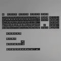 Carbon Fiber 132-Key Transparent Keycaps | RGB Mechanical Keyboard