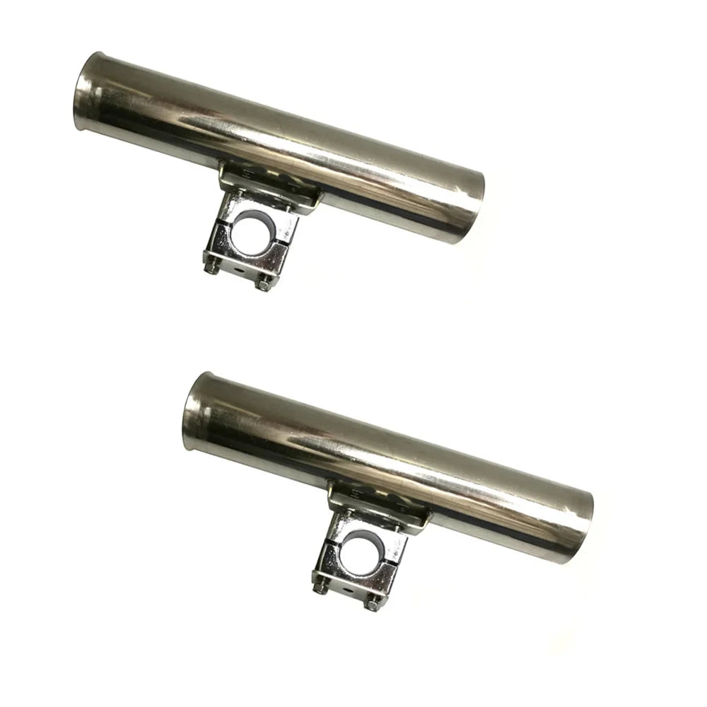 Marine Boat Stainless Steel Fishing Rod Holder Tube Clamp Oasis Select 2PC