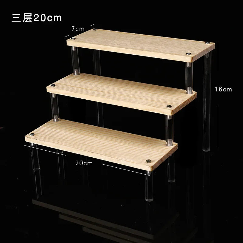 Acrylic Display Riser Rack – Perfume, Makeup & Cupcake Stand