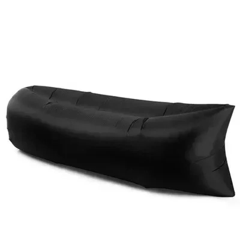 Super comfortable inflatable reclining sofa bed, with soft and fluffy air cushions, suitable for camping and on the beach Oasis Select Black