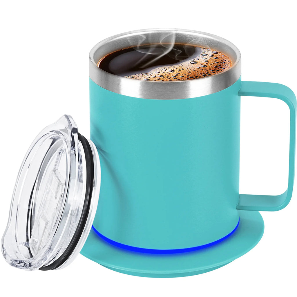 URGGU USB Heated Travel Mug 304 Stainless Steel 350ml 55°C
