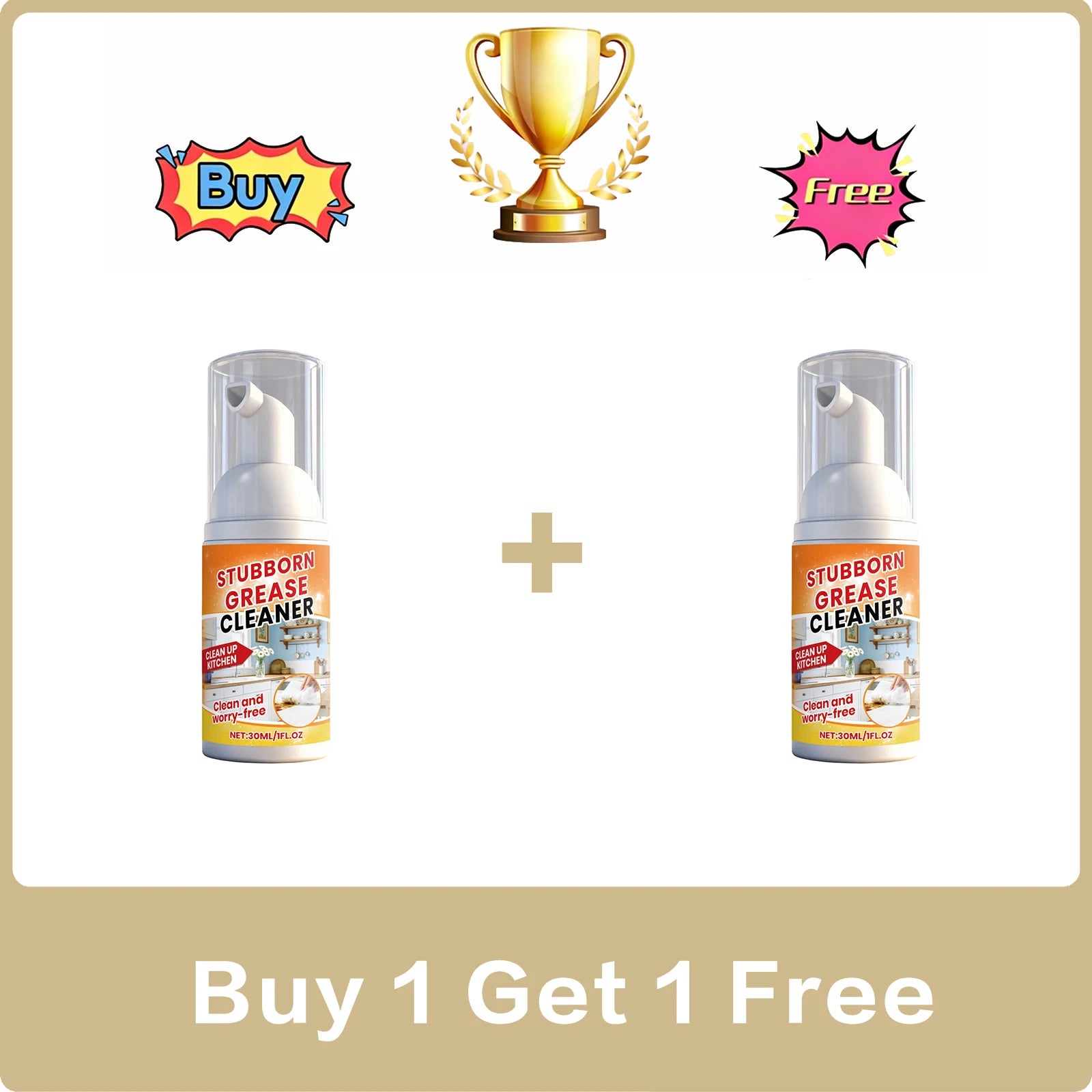 Kitchen Degreaser Foam Spray – Stove & Range Hood Cleaner Kitchen Degreaser Spray Oasis Select Buy 1 Get 1 Free
