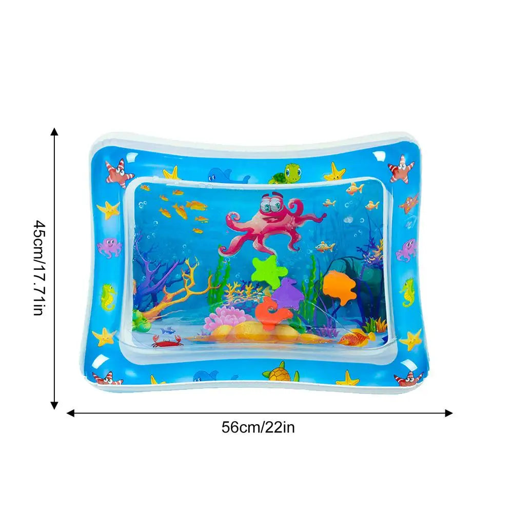 Sensory Water Play Mat For Cats Thickened Water Sensory Pad For KidsInteractive Play Inflatable Water Mat For Cat And Dog Water Oasis Select 02