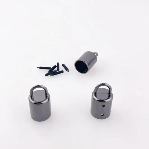 10Pcs 15mm Stainless Steel Cord End Locks | Bag DIY Hardware Craft Hardware Fastener Oasis Select